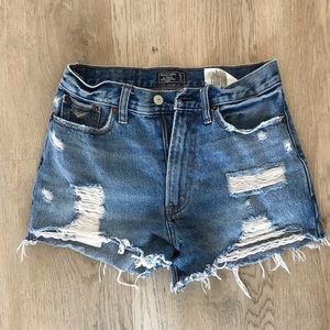 Abercrombie denim shorts